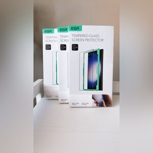 Ultra Tempered Glass Screen Protector for Samsung Galaxy S24 Ultra Pack of 2(x3)